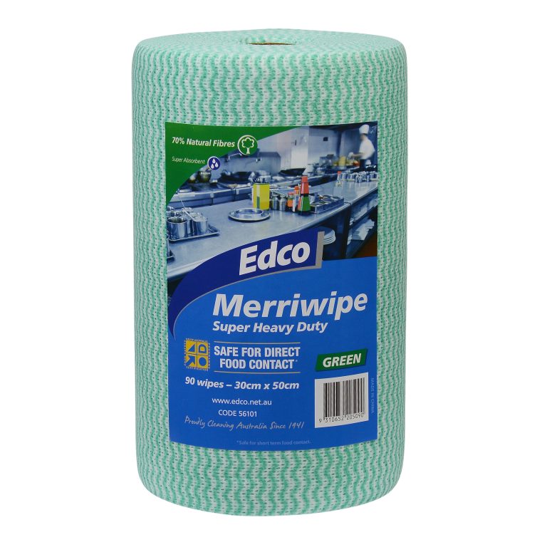 Edco Merriwipe Super Heavy Duty Wipes Rolls Edco Cleaning Food Service Products Cleaning