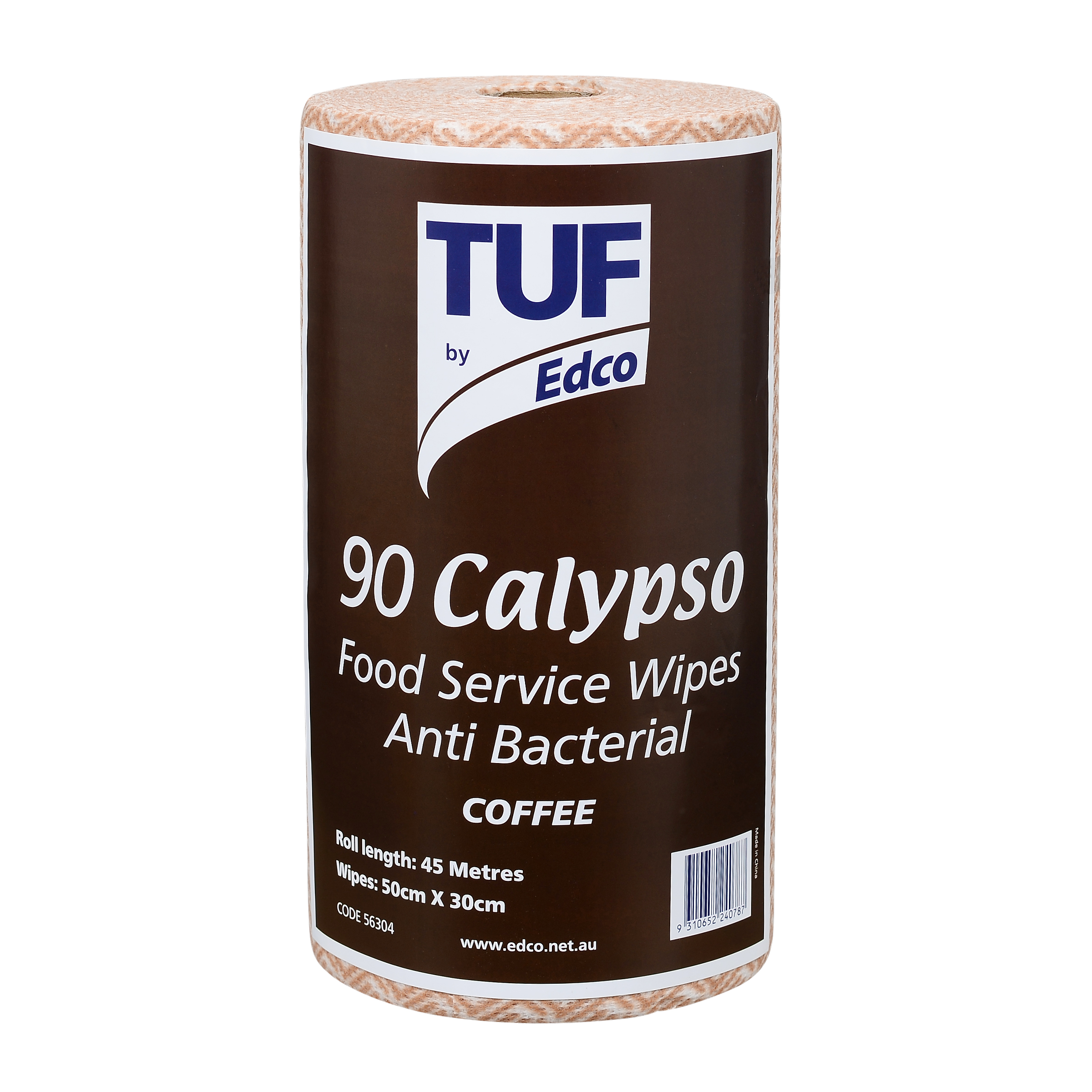56304 Tuf by Edco Calypso Wipes – Coffee IP